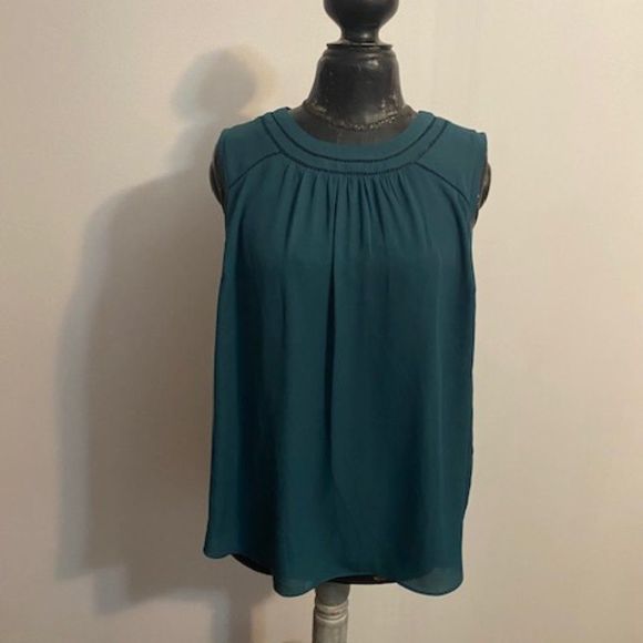 41 Hawthorne Green sleeveless blouse, size 1X - Picture 1 of 3